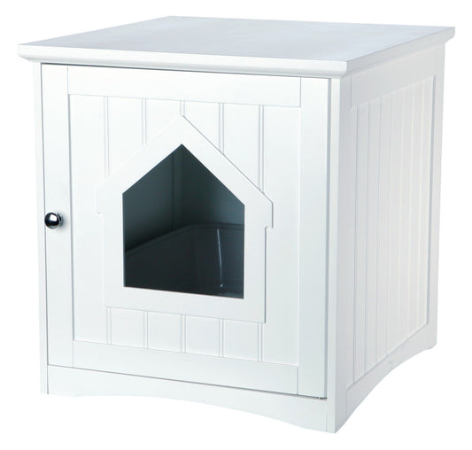Casuta Pisici (pentru litiera) 49x51x51 cm Alb 40290