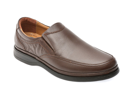 Pantofi SHOWMEN maro, SH2093, din piele naturala