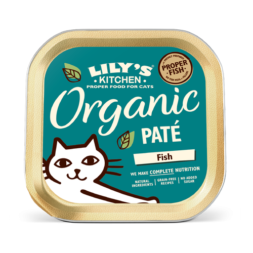 Lily's Kitchen, Adult Organic Fish Pate, 85 g