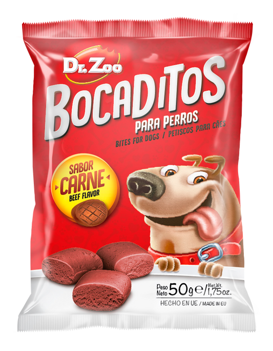 Dr Zoo Bocaditos, recompense caini, Vita, 50 g