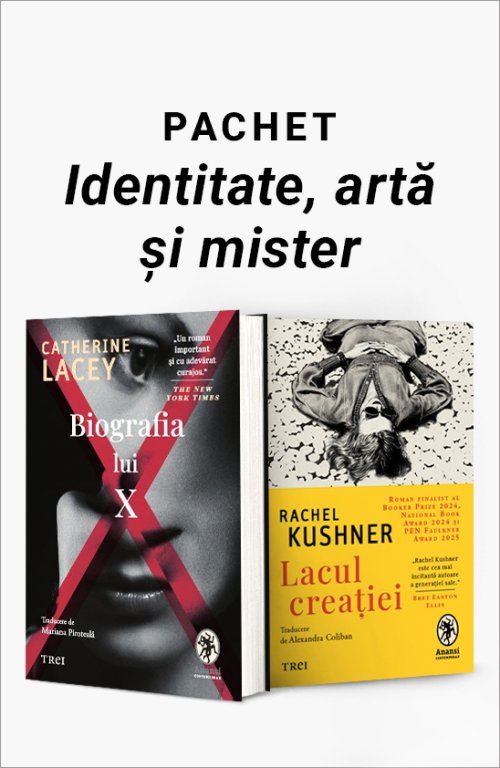 Pachet Identitate, arta si mister. Biografia lui X/Lacul creatiei - Catherine Lacey