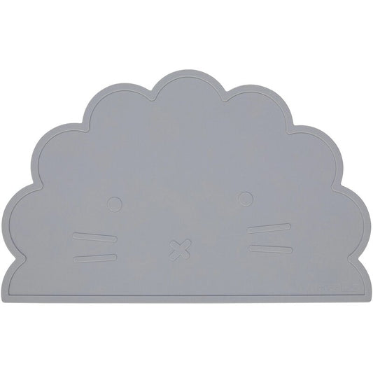 Covoras, FreeON, Pentru diversificare, Din silicon, Fara BPA, Dimensiune 35 x 22 cm, Lion Grey