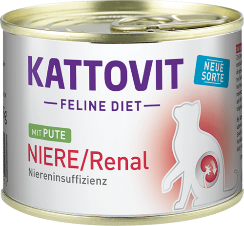Conserva Kattovit Renal, Curcan, 185 g