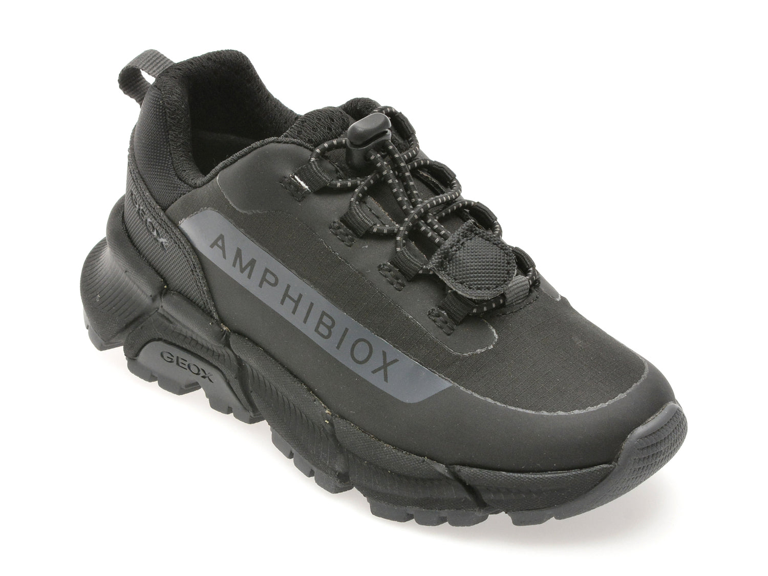 Pantofi sport GEOX negri, J46LCC, din material textil