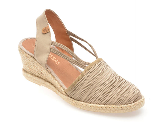 Pantofi VERBENAS gri, MAIKA, din material textil