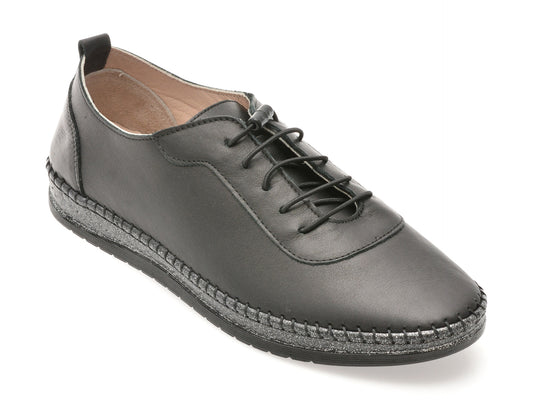 Pantofi FLAVIA PASSINI negri, CS581, din piele naturala