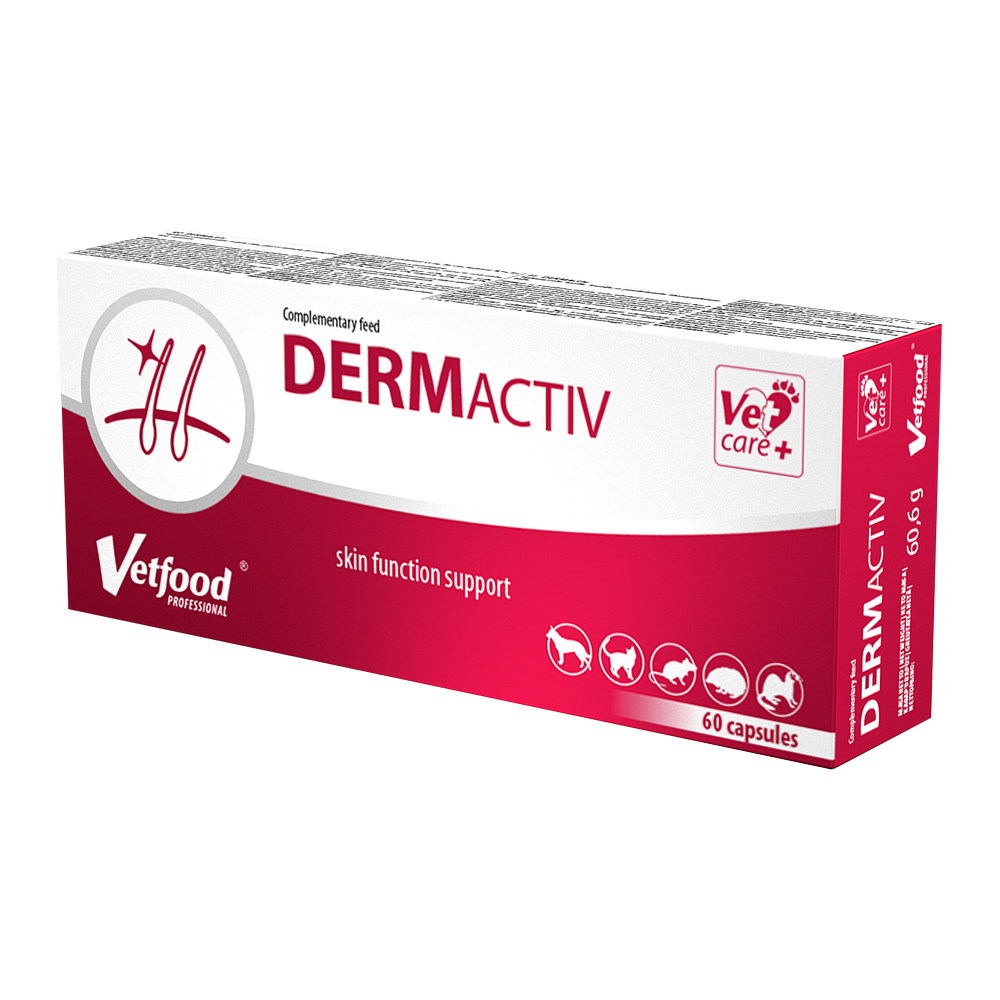 VetFood DERMACTIV, 60 capsule