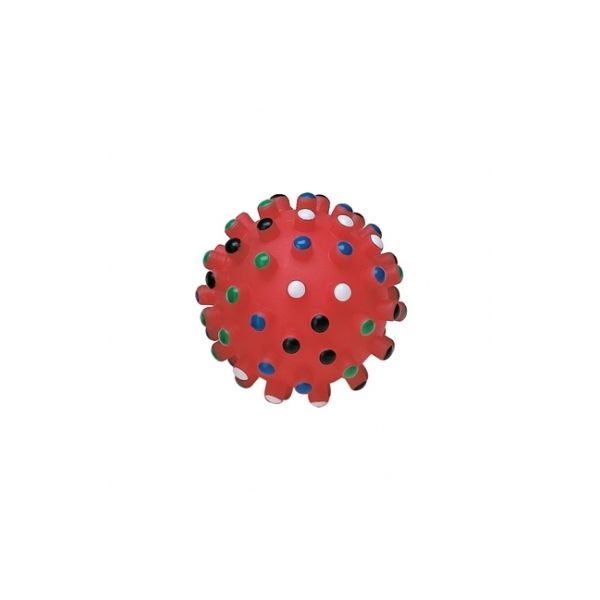 Jucarie Dog Toys Minge Puncte Mari, 8.5 cm