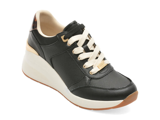 Pantofi sport ALDO negri, ICONISTEP 004, din piele ecologica