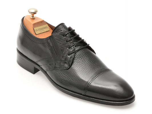 Pantofi eleganti LE COLONEL negri, 32724, din piele naturala