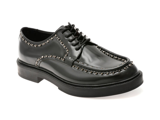 Pantofi ALDO negri, FREDERIKO 001, din piele naturala