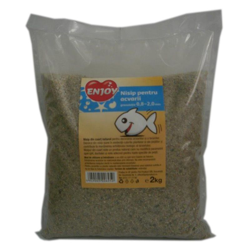 Enjoy Nisip acvariu  0.8 - 2 mm 2 kg