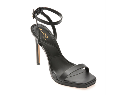 Sandale elegante ALDO negre, KAATHY 001, din piele naturala