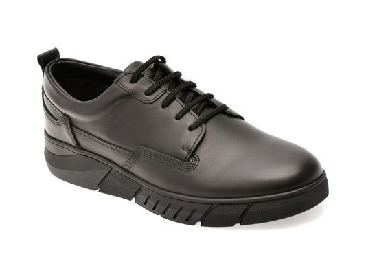 Pantofi OTTER negri, 2291061, din piele naturala