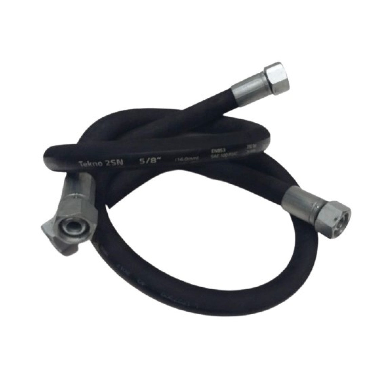 Furtun hidraulic sertizat 2SN pentru IFRON / TAF, L=700mm, 2 insertii metalice