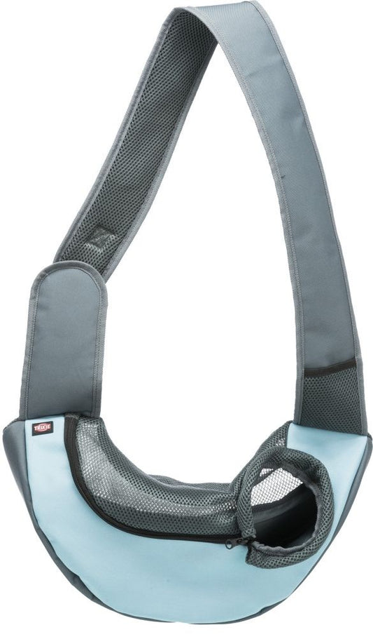 Geanta Frontala De Transport Sling 50x25x18 cm Gri Deschis/Albastru Deschis 28883