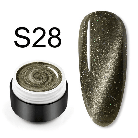 Gel Color Cat Eye Laser Cat S28 - S28