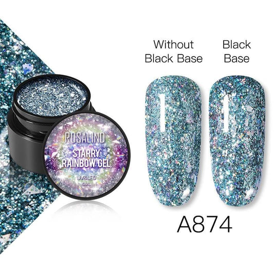 Starry Rainbow Color Gel A874 - A874