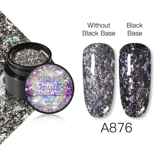 Starry Rainbow Color Gel A876 - A876