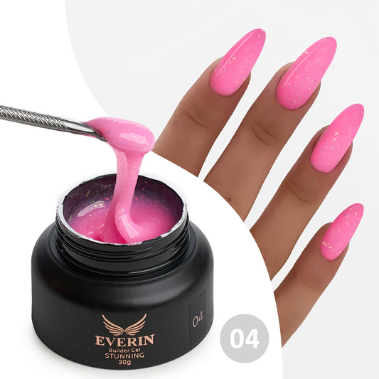 Gel Constructie Everin Stunning Paiete Holographice- 04 - Stn-02 - Everin