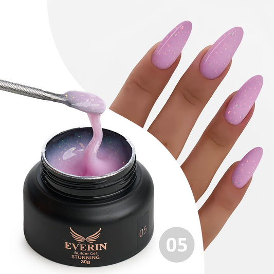 Gel Constructie Everin Stunning Paiete Holographice- 05 - Stn-02 - Everin