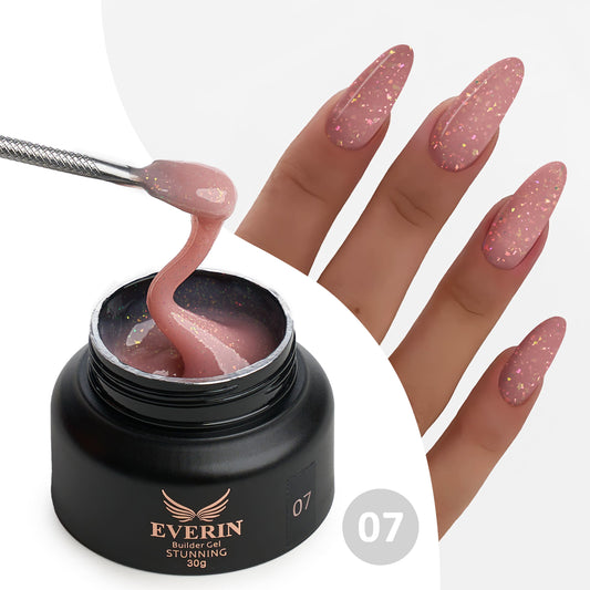 Gel Constructie Everin Stunning Paiete Holographice- 07 - Stn-02 - Everin