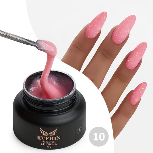 Gel Constructie Everin Stunning Paiete Holographice- 10 - Stn-02 - Everin