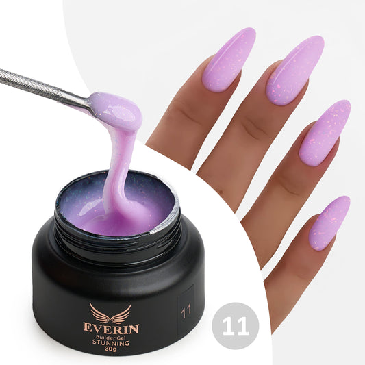 Gel Constructie Everin Stunning Paiete Holographice- 11 - Stn-02 - Everin