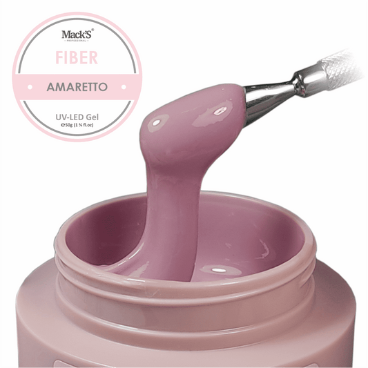 Gel Constructie Fiber Amaretto 50Ml Macks - Fa50-Mks