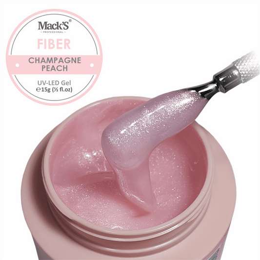 Gel Constructie Fiber Champagne Peach 50Ml Macks - Fcp50-Mks