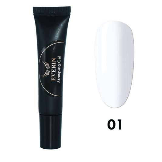 Gel Pentru Stampila La Tub Everin- 01 Alb - Sge-01