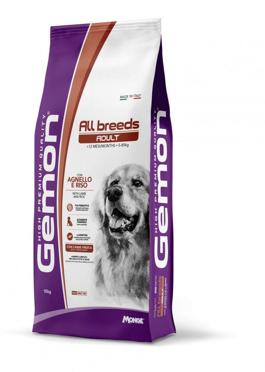 Gemon Adult Mediu, Miel si Orez, 15 kg