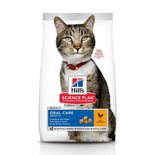 Hill's Science Plan Feline Adult Oral Care Chicken, 7 kg