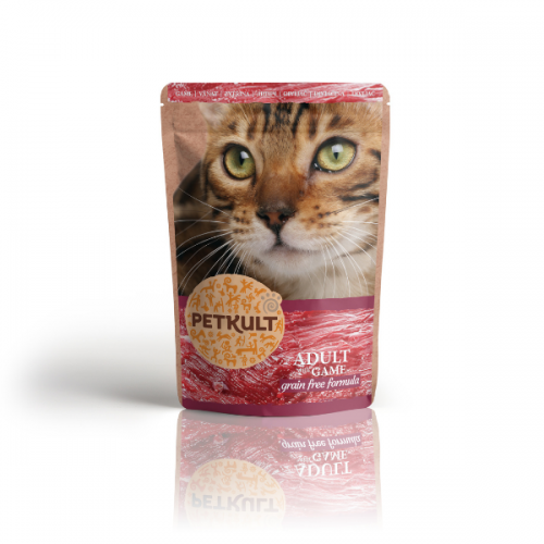 Hrana umeda pentru pisici Petkult cu Vanat, 100 g
