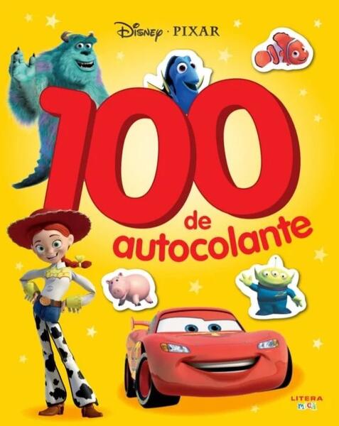 Disney Pixar. 100 de autocolante - Disney - Litera mică