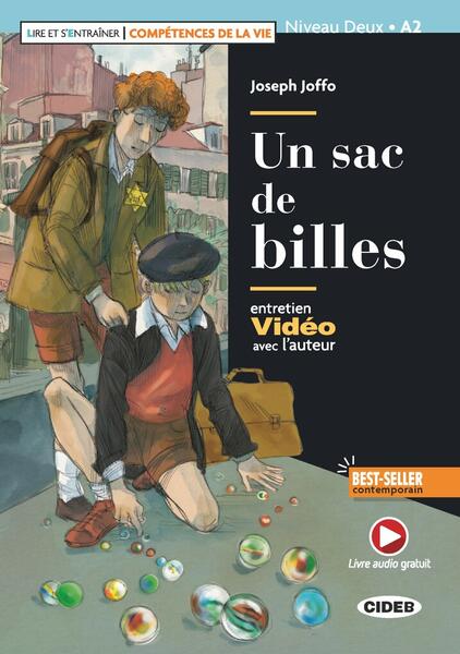 Un sac de billes + App (Niveau Deux A2) - Joseph Joffo - Black Cat Cideb