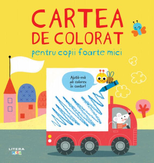 Cartea de colorat pentru copii foarte mici - Litera mică