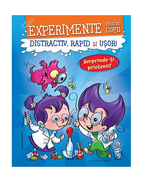 Experimente pentru copii – albastru - Alexandre Wajnberg - Nomina