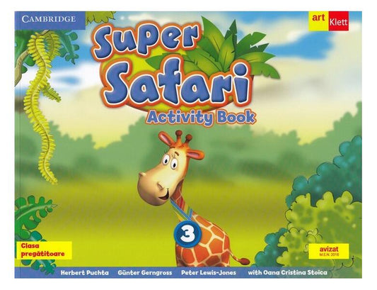 Super Safari Level 3. Activity Book. Limba Engleză. Clasa pregătitoare - Diana Hopkins - Art Klett