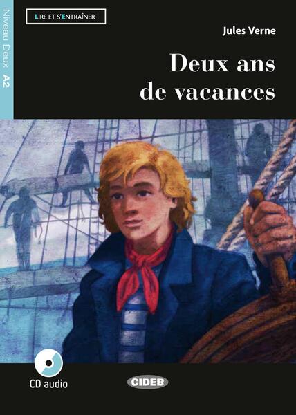 Deux ans de vacances + CD (A2) - Black Cat Cideb