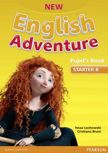 New English Adventure Starter B, Pupil's Book + DVD - Tessa Lochowski, Cristiana Bruni - Pearson