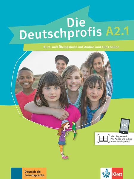 Die Deutschprofis A2.1. Kurs- und Übungsbuch mit Audios und Clips online - Olga Swerlowa - Klett Sprachen