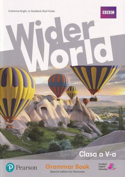 Wider World. Grammar Book. Clasa a V-a. Special Edition 2022 - Catherine Bright, Jo Gaddard, Rod Fricker - Pearson