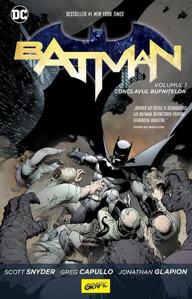 Conclavul bufnițelor. Batman (Vol. 1) - Greg Capullo, Scott Snyder - Grafic Art