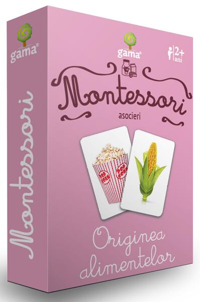 Originea alimentelor. Cărţi de joc Montessori - Board book - Gama