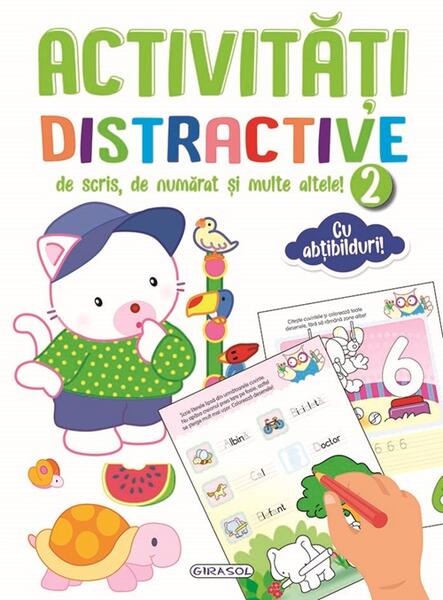Activități distractive de scris, de numărat și multe altele 2! - Girasol