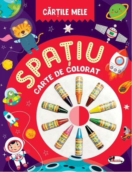 Cărțile mele de colorat. Spațiu - Dreamland Publications - Aramis