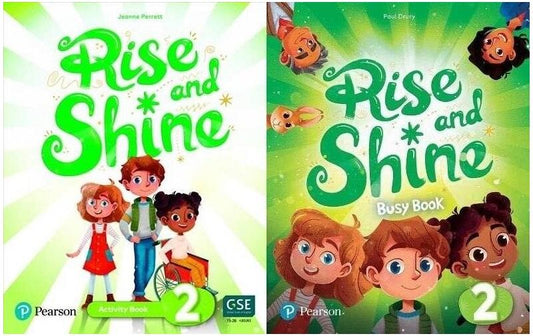 Rise and Shine Pre A1, Level 2, Activity Book with eBook and Busy Book Pack - Jeanne Perrett - Pearson