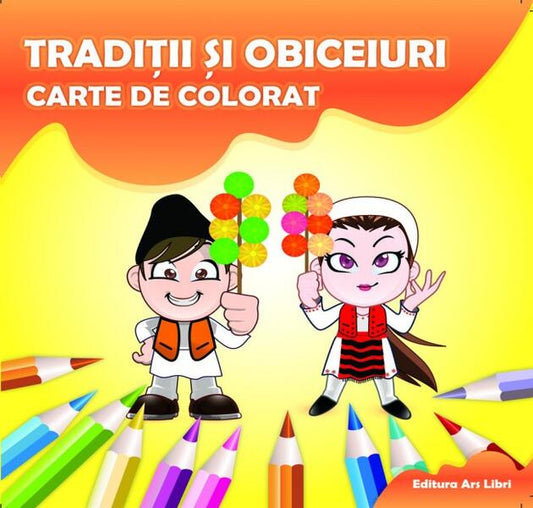 Tradiții și obiceiuri. Carte de colorat - Ars Libri