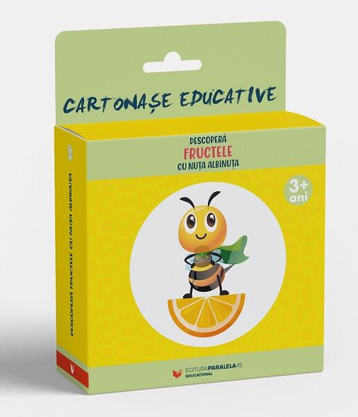 Descoperă Fructele cu Nuța Albinuța - Paralela 45 educațional